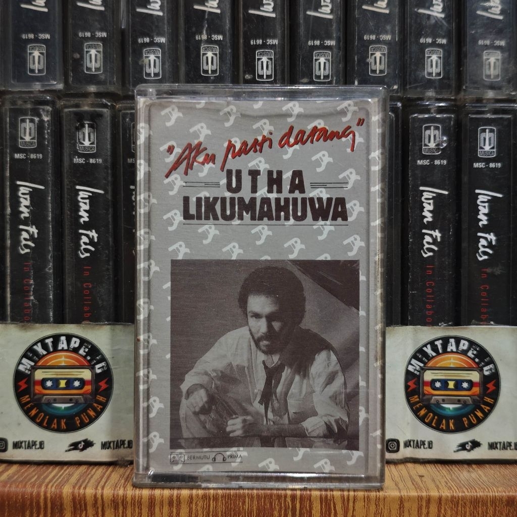 Kaset - Utha Likumahuwa - Aku Pasti Datang - I'm definitely coming. - Kaset Pita - Radio Tape - Radi