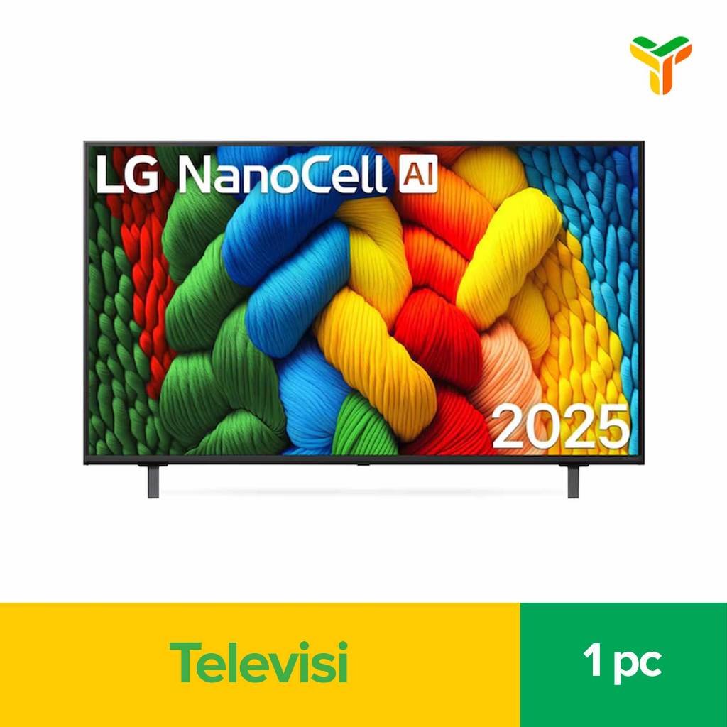 LG 43" Smart TV 4K UHD NanoCell - 43NANO80ASA Smart TV 4K UHD NanoCell 43 Inch