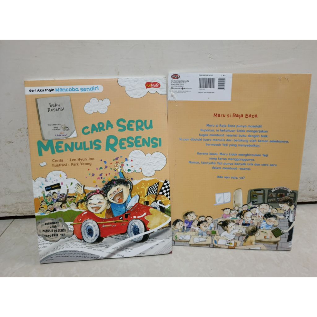 seri aku ingin mencoba sendiri cara seru menulis resensi