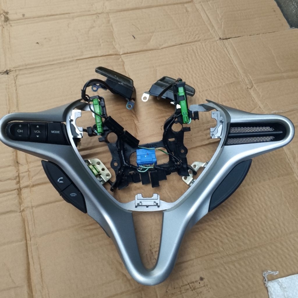 Garnish tombol Stir Honda Stream RSZ Japan Ori copotan buat upgrade fit jazz dll