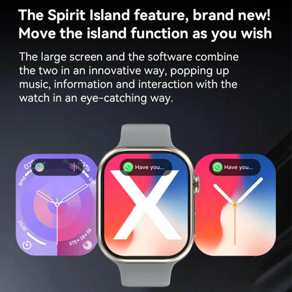 SmartWatch S10 Pro Max Asli 2.3 Inch Amoled HD Touch Screen 46mm Smart Watch Terlaris