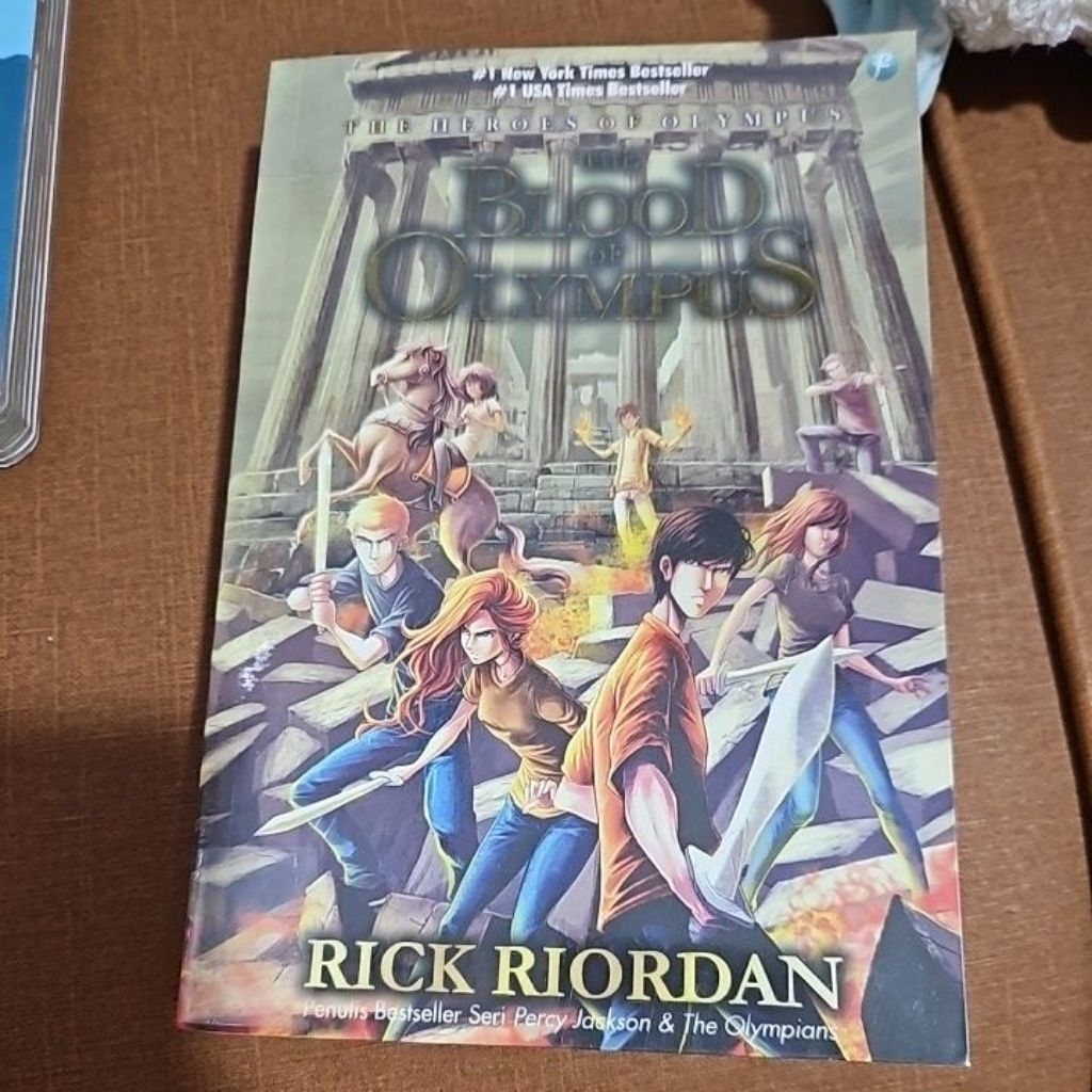 Preloved Blood Of Olympus Rick Riordan