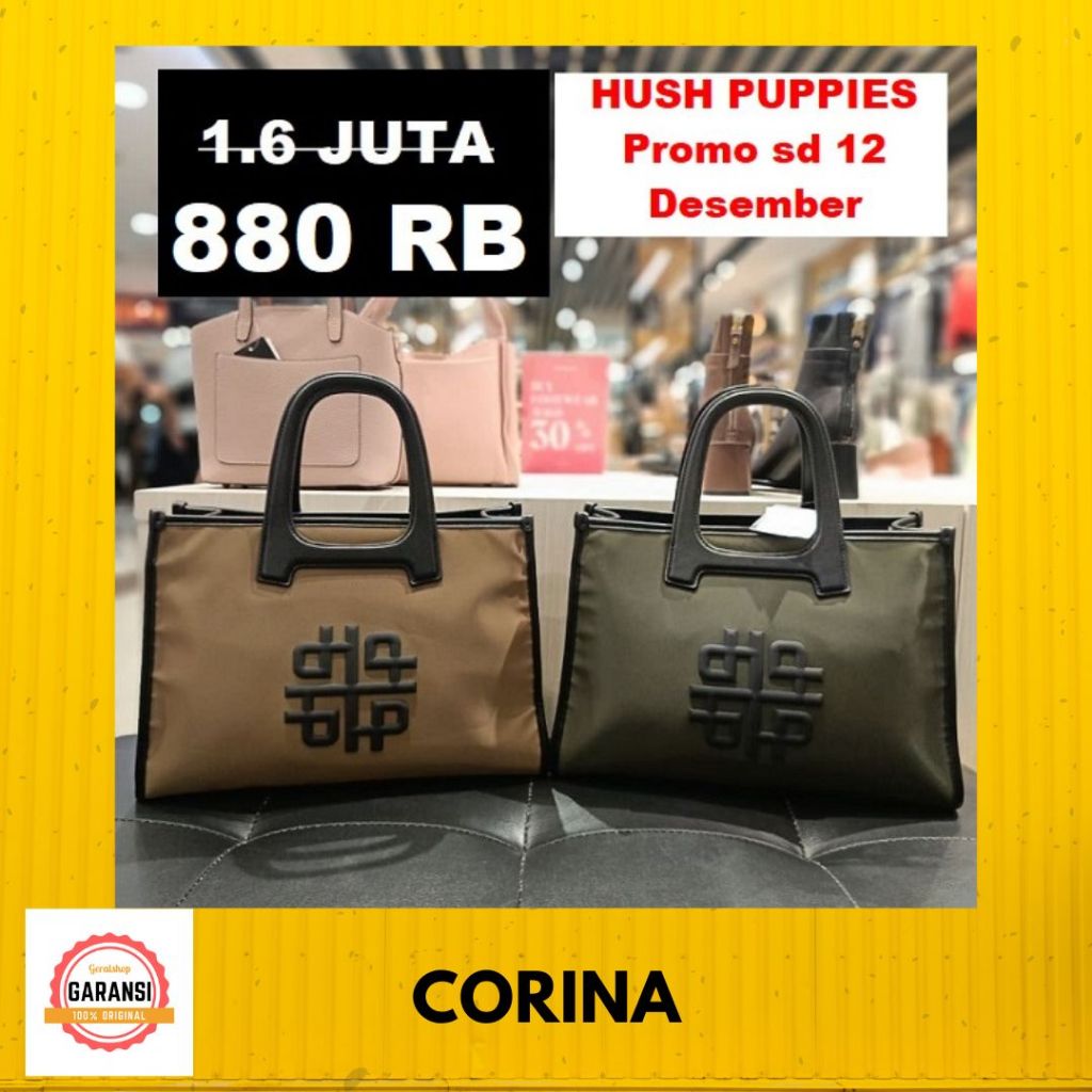 Tas tote bag Hush Puppies CORINA sale 100% original