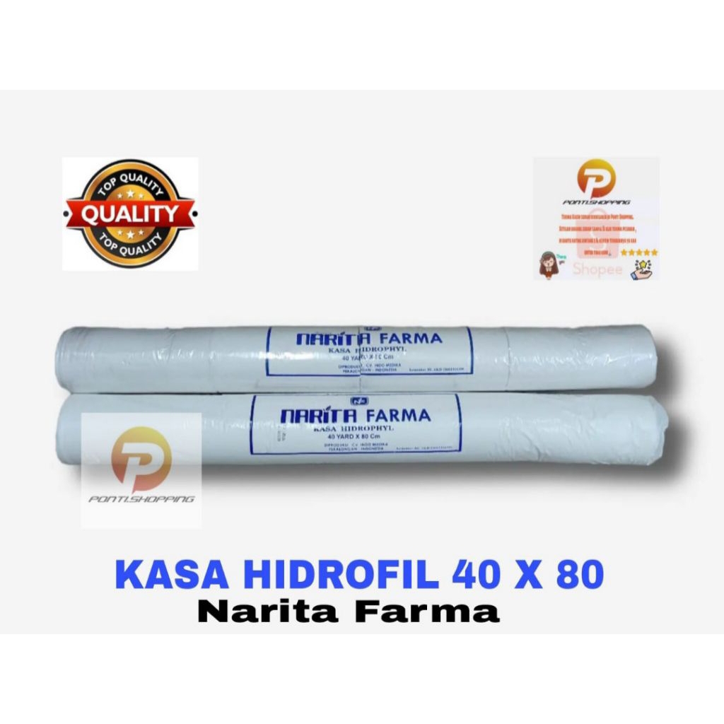 KASA GULUNG 40X80 NARITA FARMA/KASA PANJANG