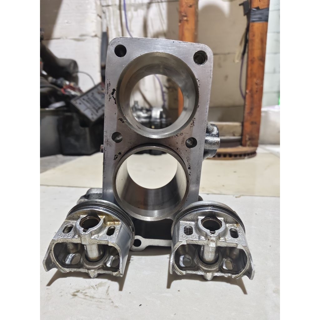 Block piston ninja 250 karbu original copotan