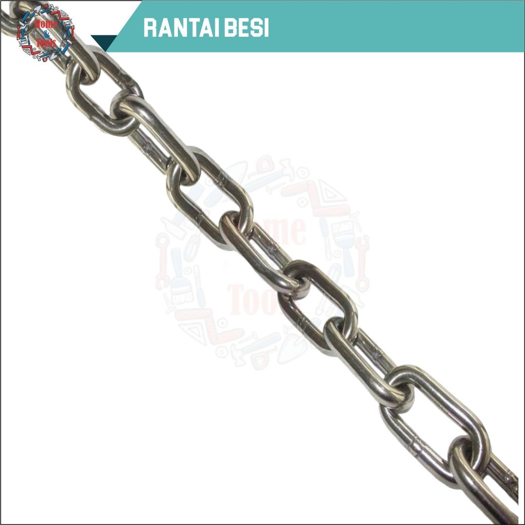 Rantai Besi / Rantai Besi Gulungan / Rantai Pagar / Rantai Beban / Rantai Pengikat