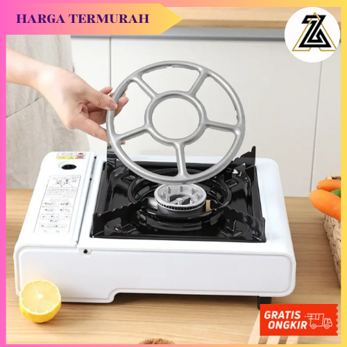AKEZ Dudukan Kompor Gas / Tatakan Nampan Alas Kompor / Alas Tatakan Kompor Gas Aluminium Tebal