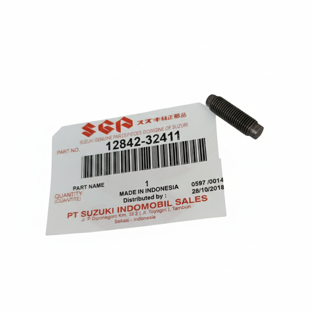 COD Baut panjang setelan klep Screw Tapped Adjusting Baut Nut Adjusting Suzuki Thunder 125 Original 