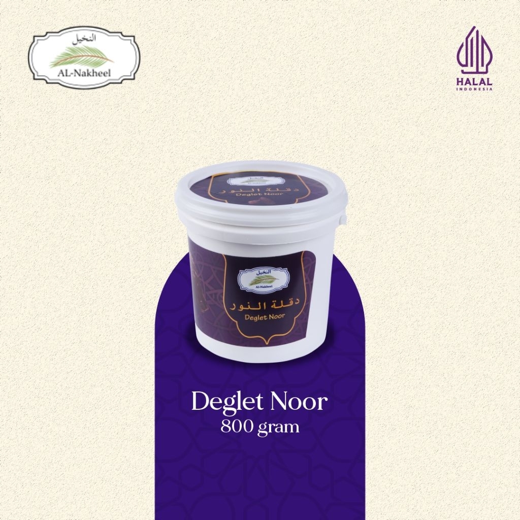 KURMA DEGLET NOOR AL-NAKHEEL • Kemasan premium
