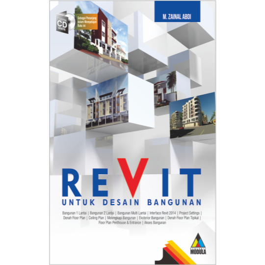 TERMURAH 100% ORIGINAL BUKU REVIT UNTUK DESAIN BANGUNAN + CD