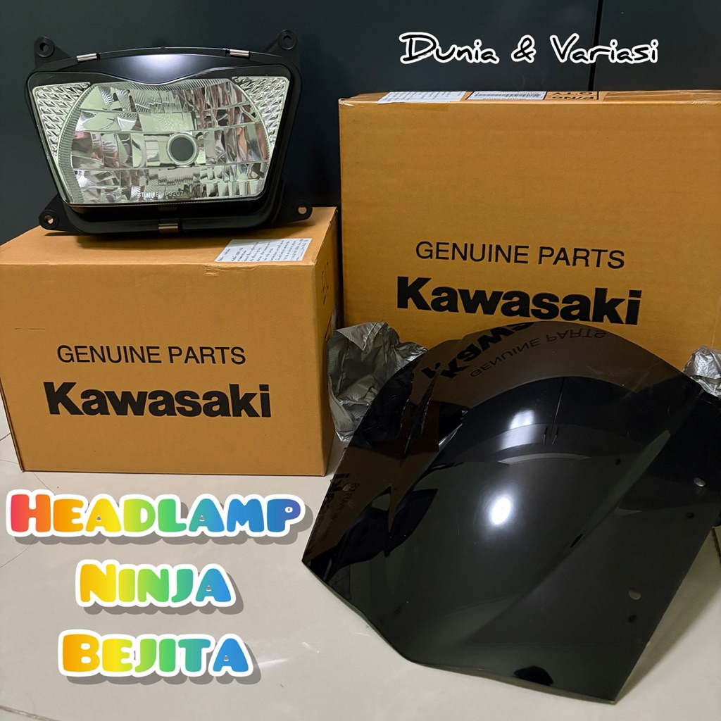 Headlamp Kawasaki Ninja SSR E10 Bejita Reflektor Ninja SSR Bejita Original Kawasaki Thailand