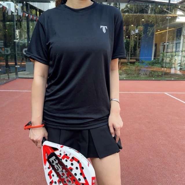 JERSEY PADEL WANITA Tactical Padel Dryfit olahraga - BABOLAT DRYFIT PADEL POLO SHIRT