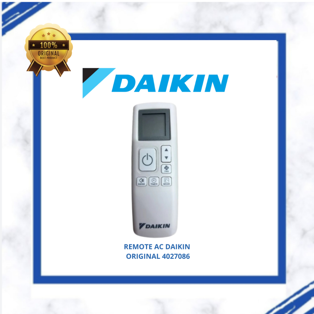 REMOTE AC DAIKIN FTP25AV14 / FTP25AV149 ORIGINAL 4027086