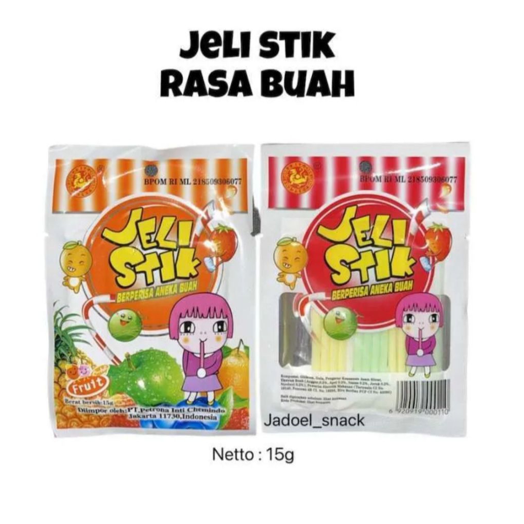 Permen Jelly Stick 10 pcs