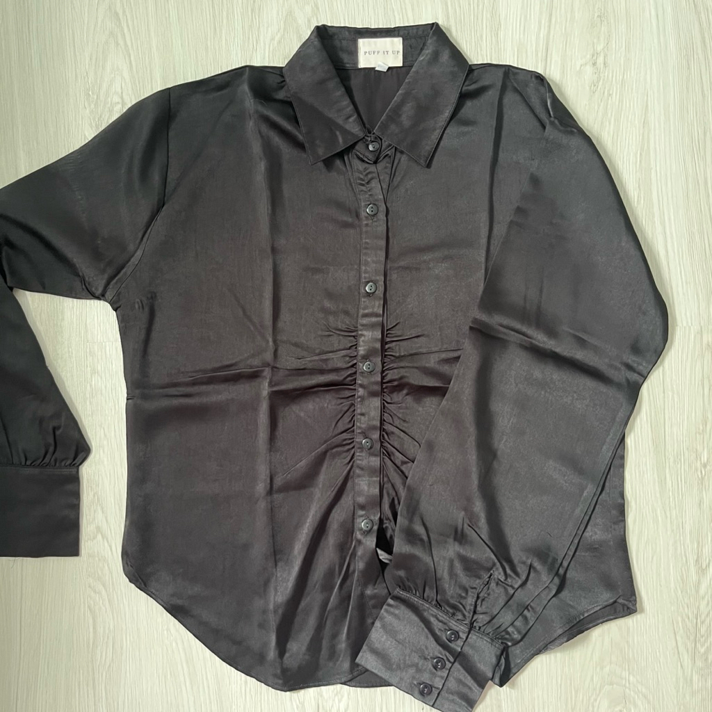 Puff it Up Ruche Top XXL (preloved)