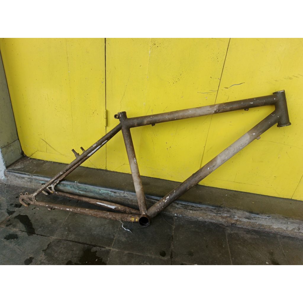 frame sepeda mtb 26 antiq layak restorasi