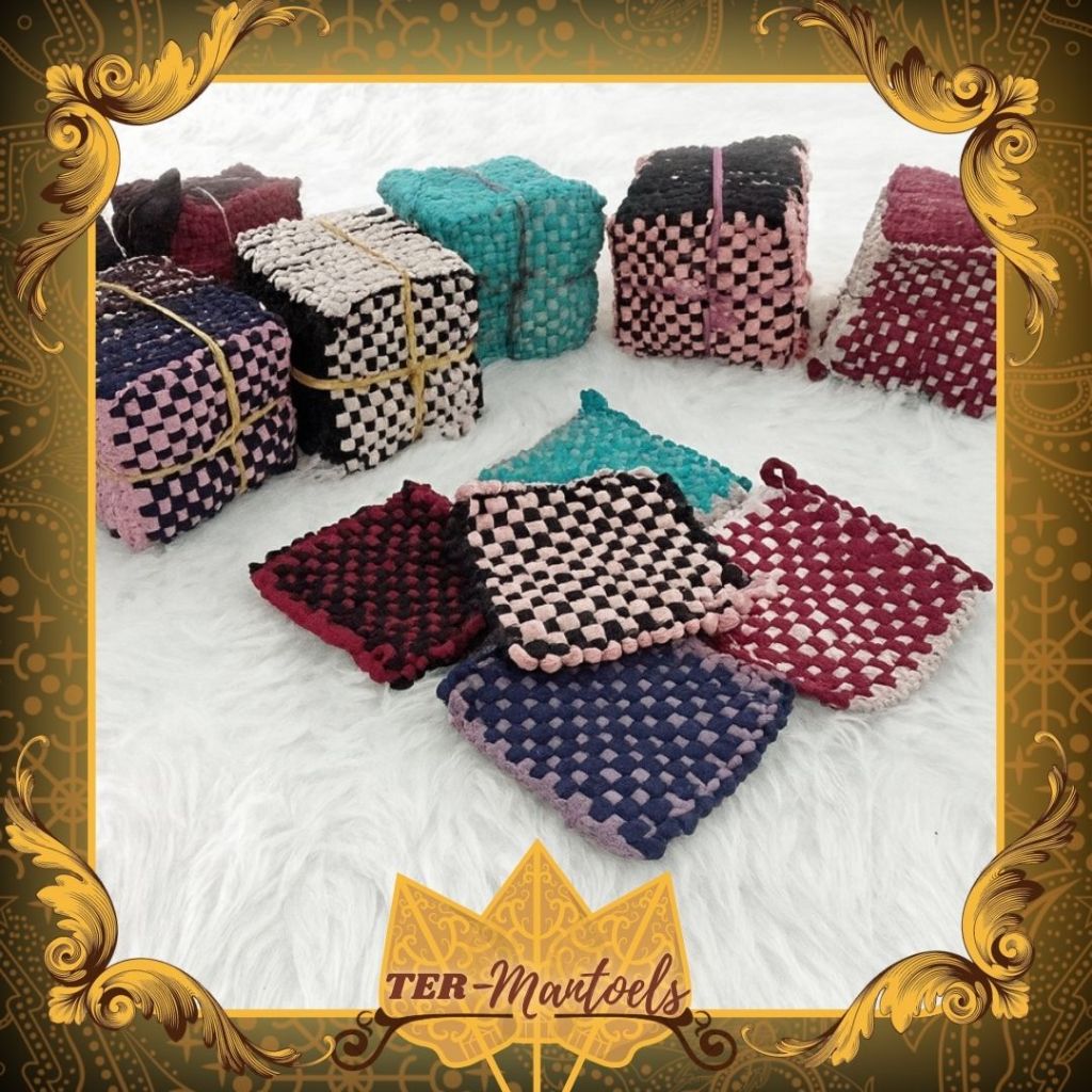 Cempal Anyam / Cempal Pegangan Panci / Cempal Tatakan Panci Tahan Panas