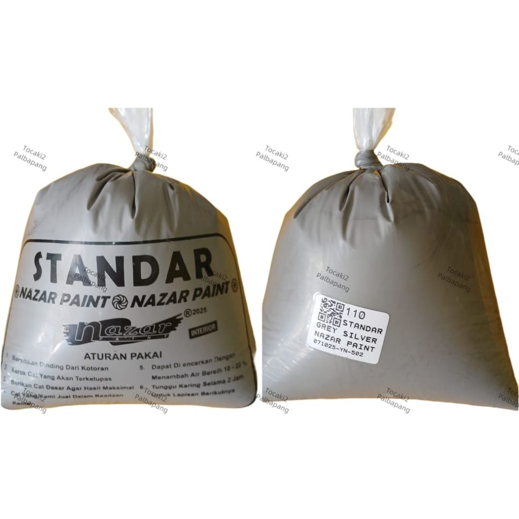 Cat akrilik kiloan kualitas Standar kemasan 1 kg; Cat murah; Cat bagus, ekonomis