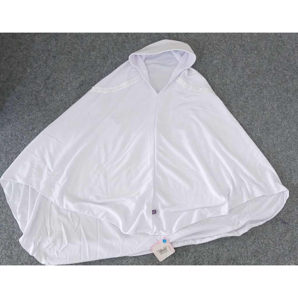 Kerudung instan putih innova rabbani ori