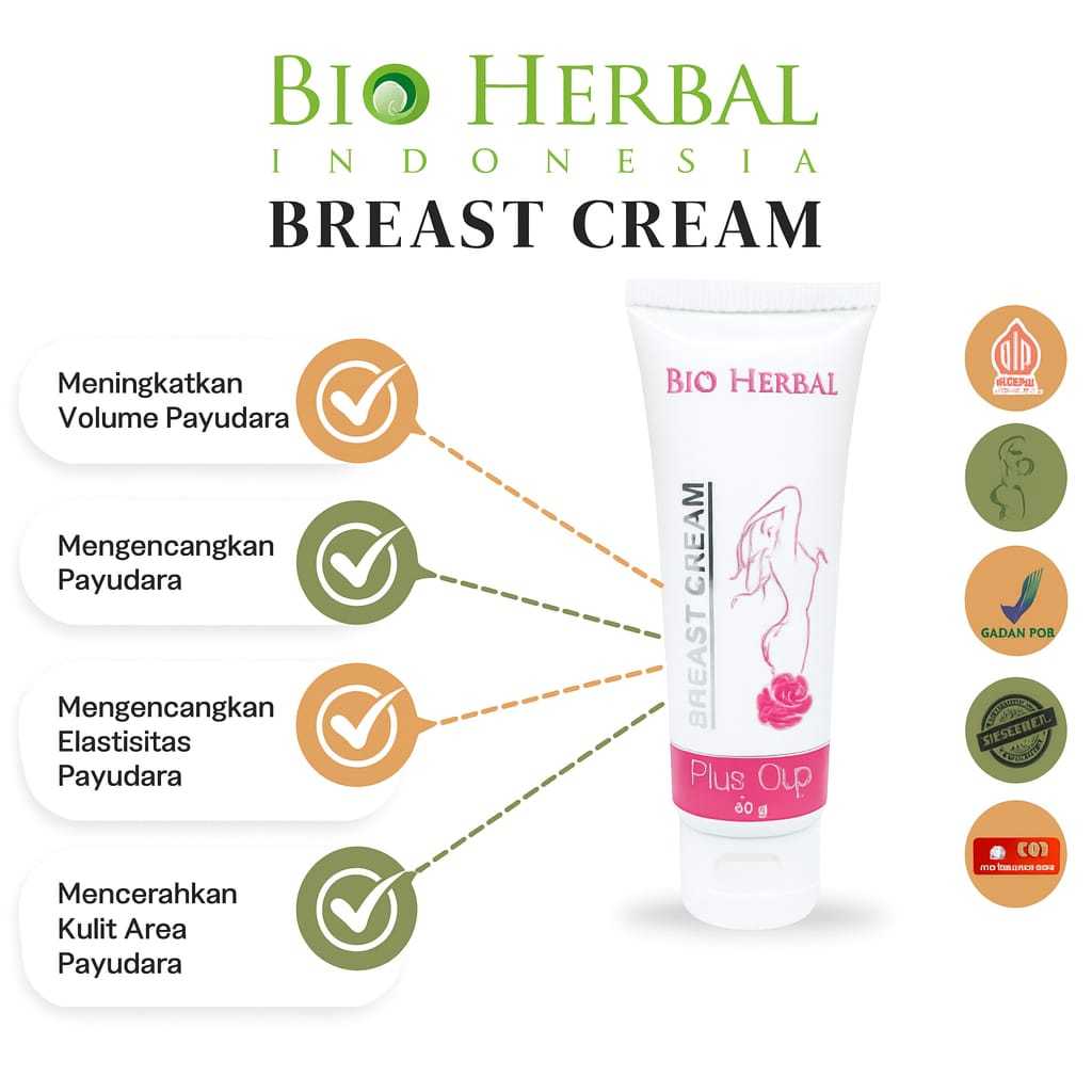 MULTIPRO BIO HERBAL BREAST CREAM  BPOM ORIGINAL