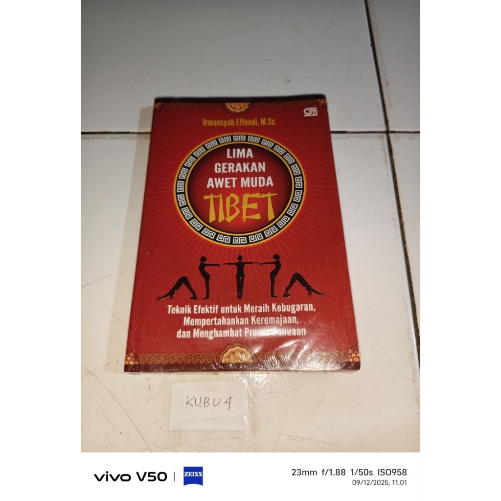 Buku Lima gerakan awet muda Tibet by Irmansyah