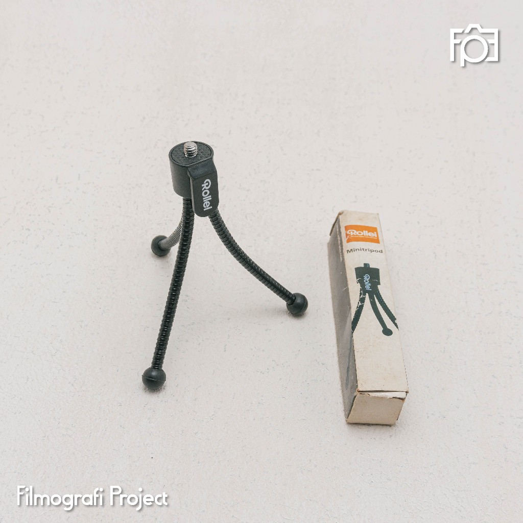Rollei Mini Flexible Tripod | New Old Stock - Aksesoris Kamera Digicam Analog Pocket Point & Shoot
