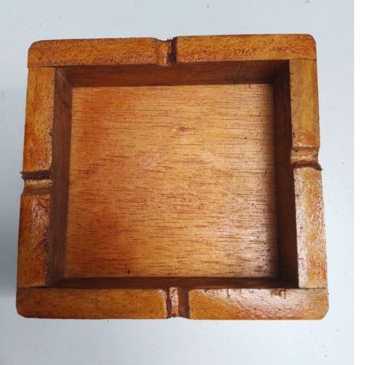 Asbak kayu custom nama,kerjinan kayu