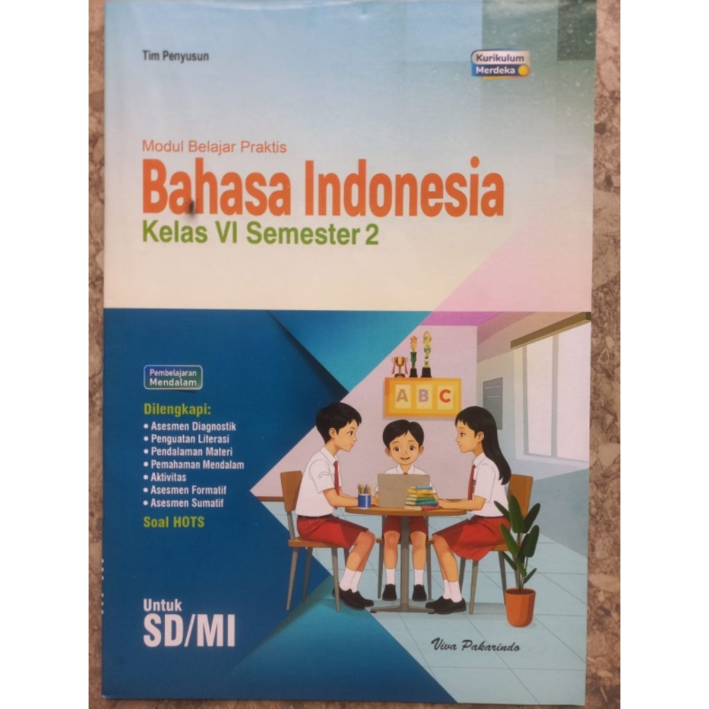 LKS LOGIKA VIVA PAKARINDO KELAS 6 SD SEMESTER 2 TA 2025-2026 KURIKULUM MERDEKA