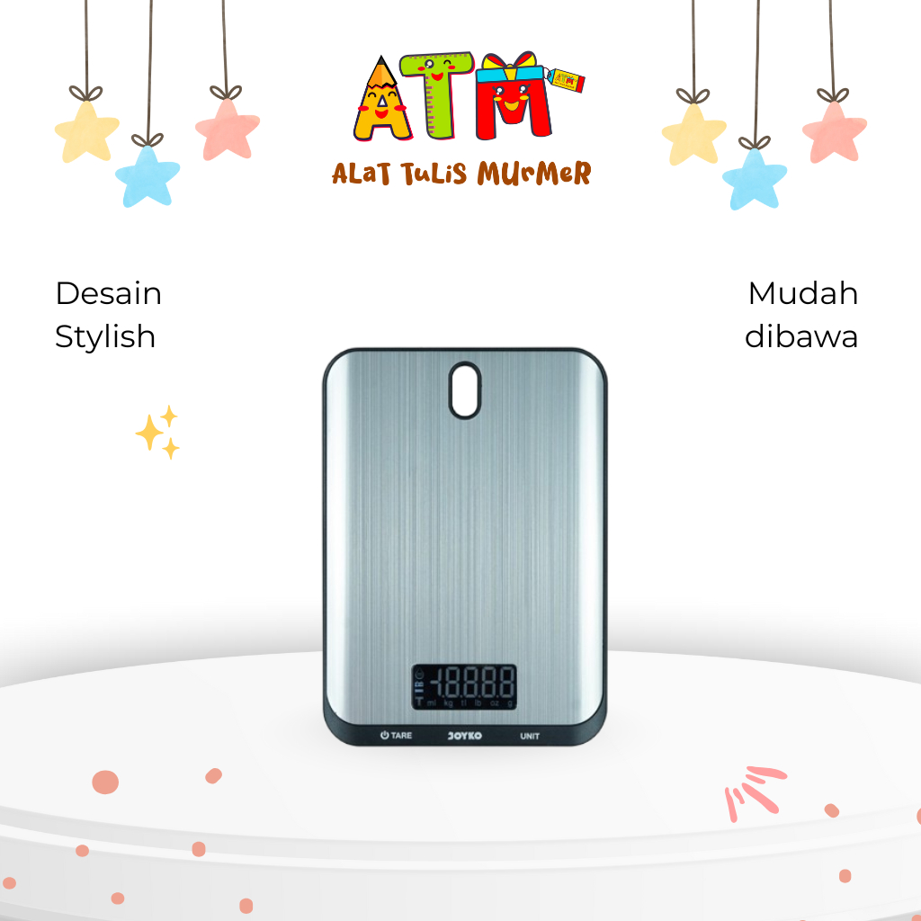 JOYKO TIMBANGAN DIGITAL/JOYKO DIGITAL SCALE DSL-A3 /KITHEN SCALE/DIGITAL TIMBANGAN