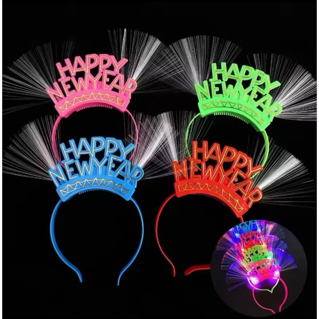 Topi Bando Tahun Baru | Natal | Topi Halloween | Bando Halloween | Bando Natal