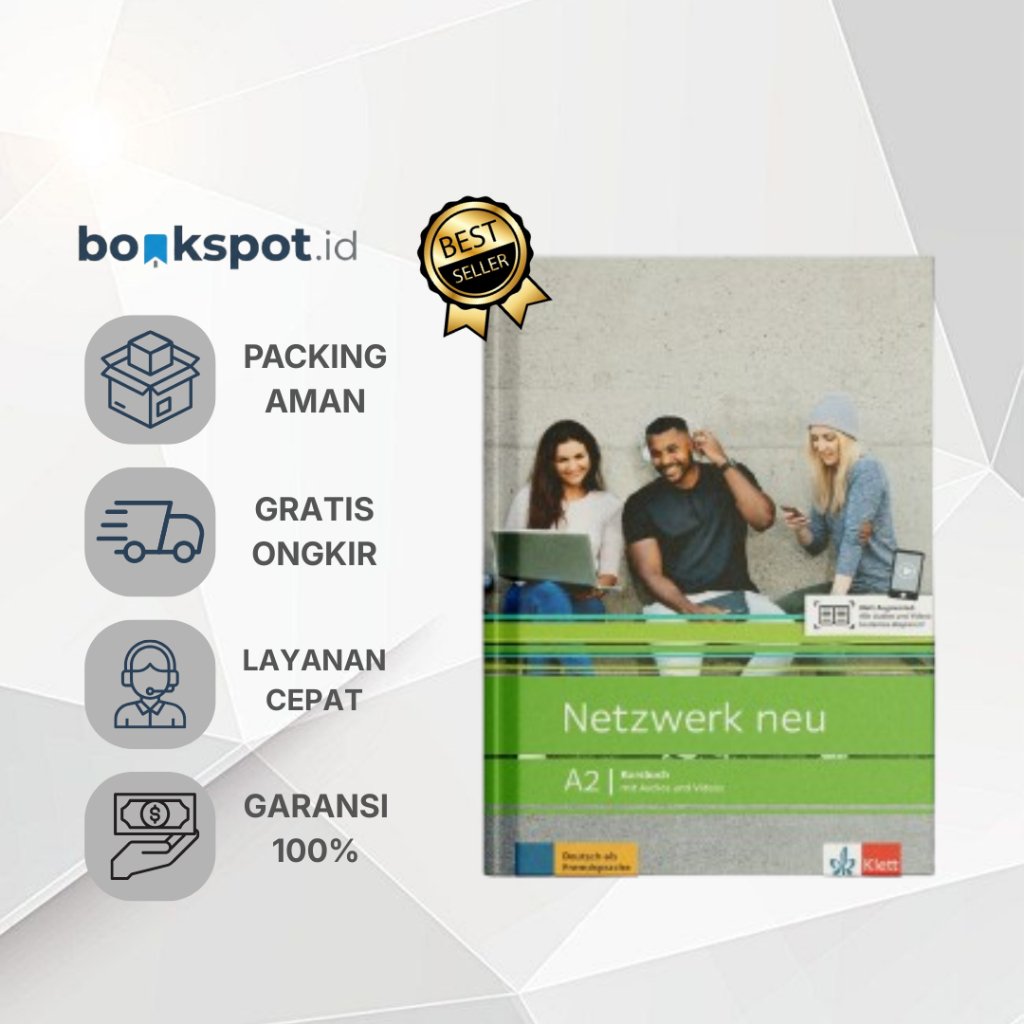 (BEST SELLER) Netzwerk Neu A2 Kursbuch | Netzwerk Neu A2 Ubungsbuch
