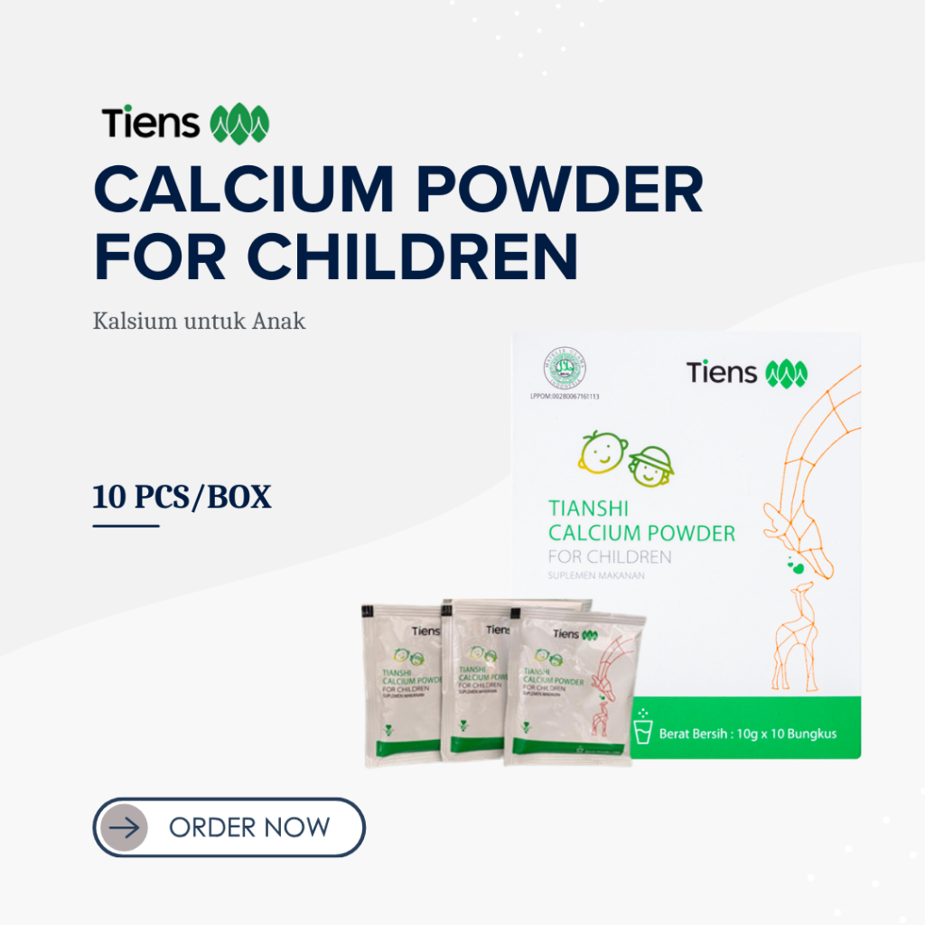 Tiens Calcium for Children - Susu Nutrisi Untuk Anak-anak - Susu Peninggi Anak