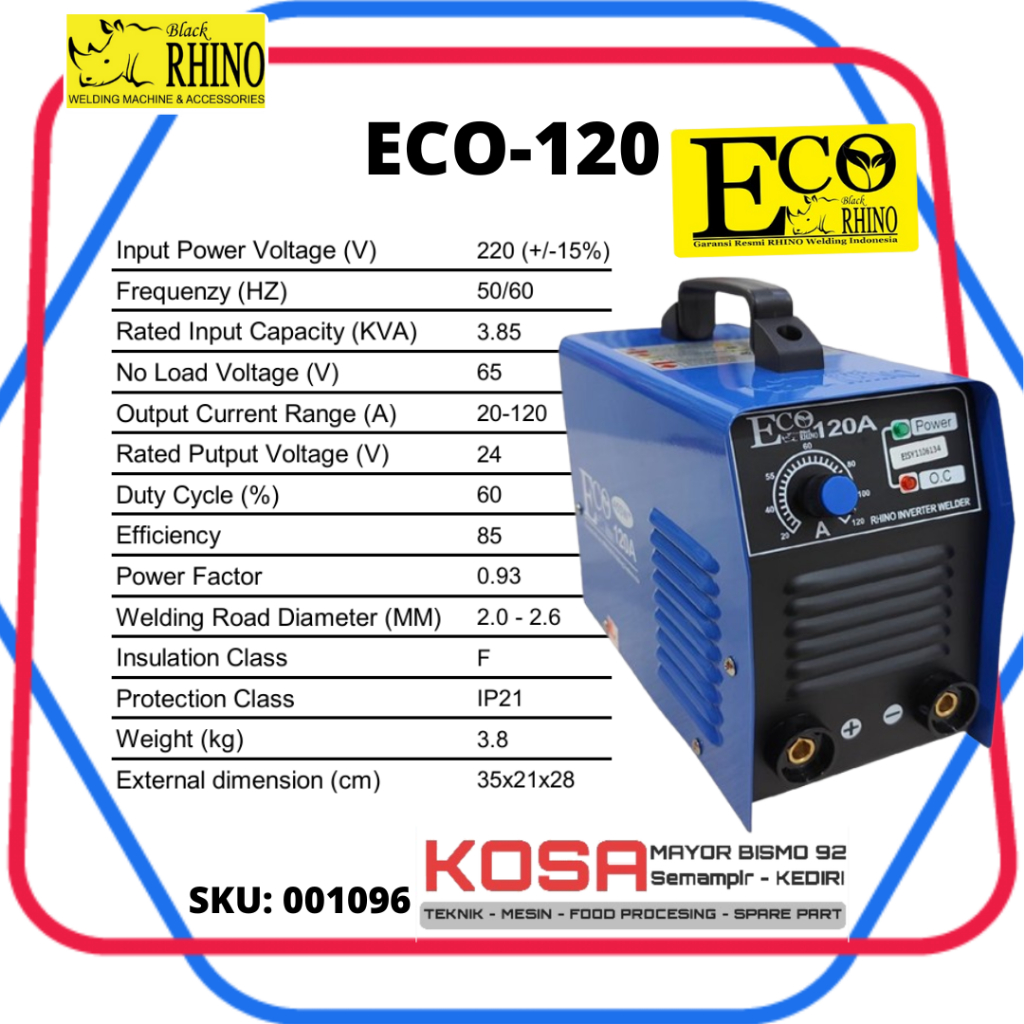 RHINO 120A Travo Las 450w RHINO 120A inverter Las 120A RHINO Travo Inverter 450w 120A Rhino