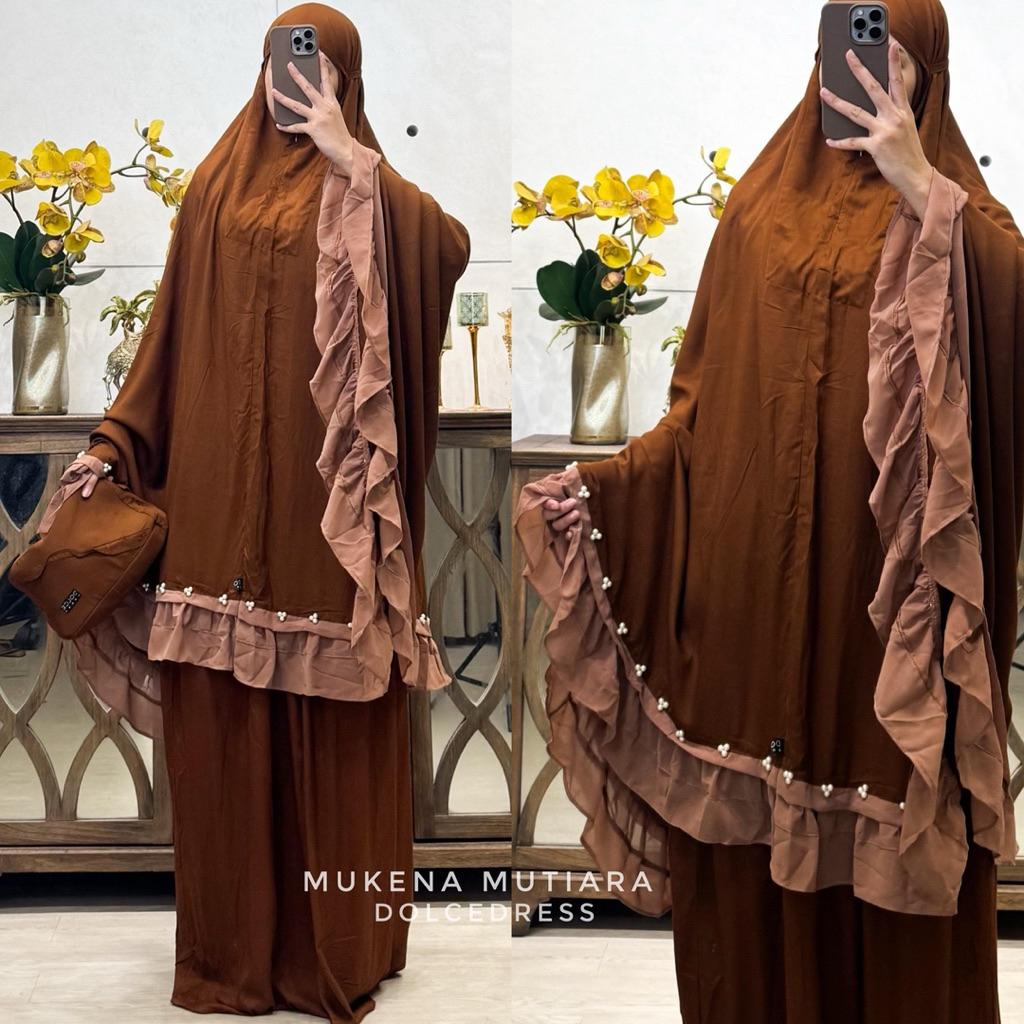 Mukena MUTIARA Rayon Premium By Dolce Dress