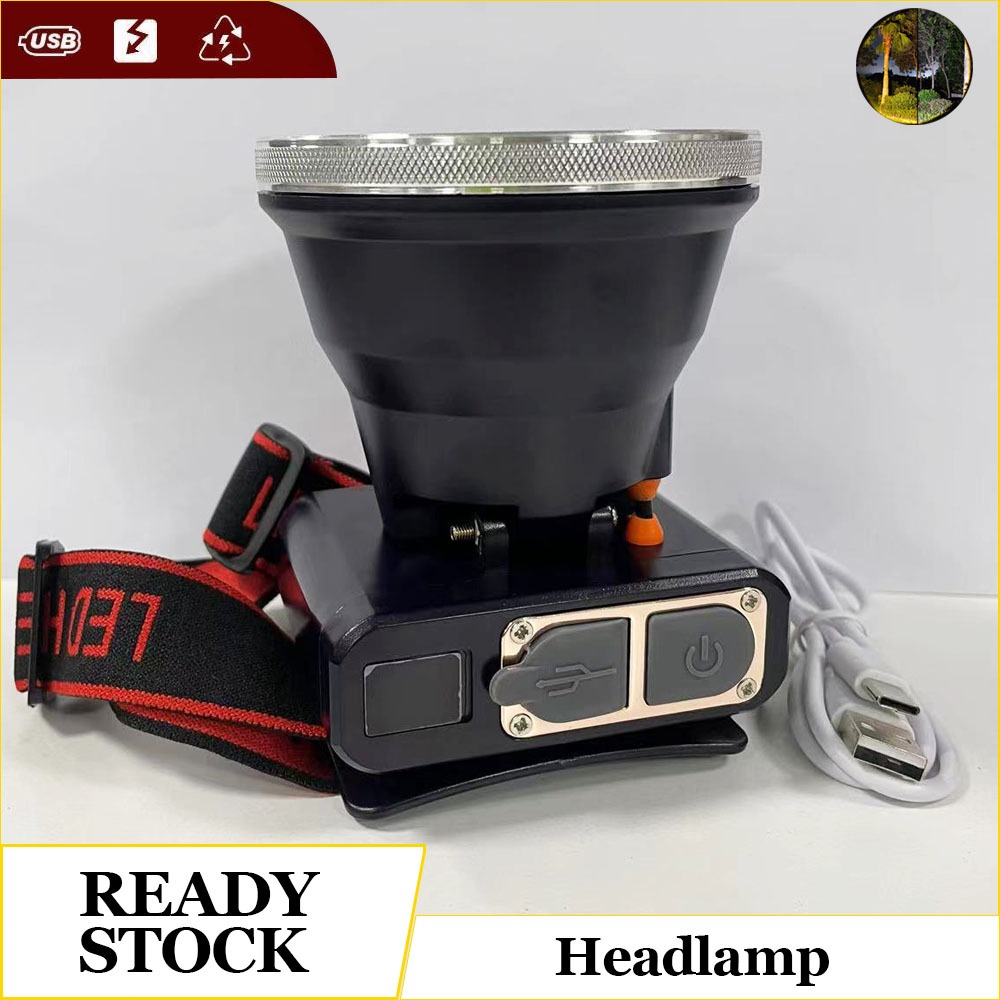 QYD Q282 LED Headlamp Penerangan Senter Kepala Headlamp Super Terang Outdoor Lampu Senter Kepala Ter