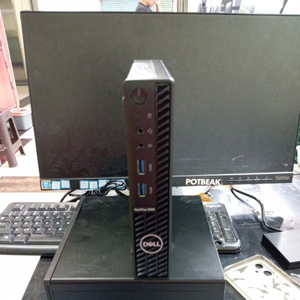 ready pc mini dell optiplex 3080 kosongan murah meriah