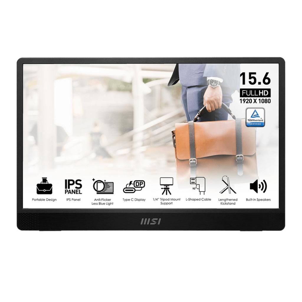 MSI PRO MP161 E2 Monitor Portable 15.6 Inci IPS FHD