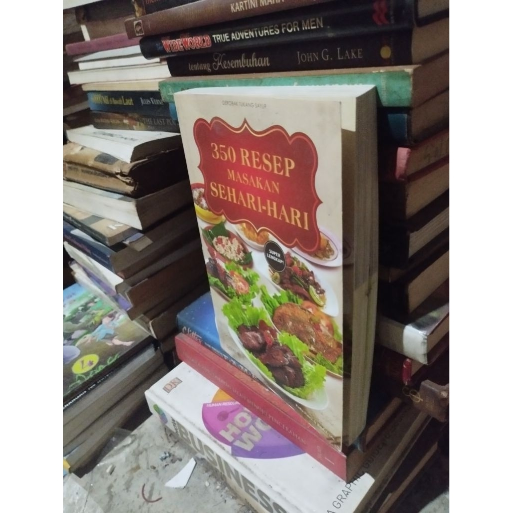 350 resep masakan  sehari - hari ratu hani