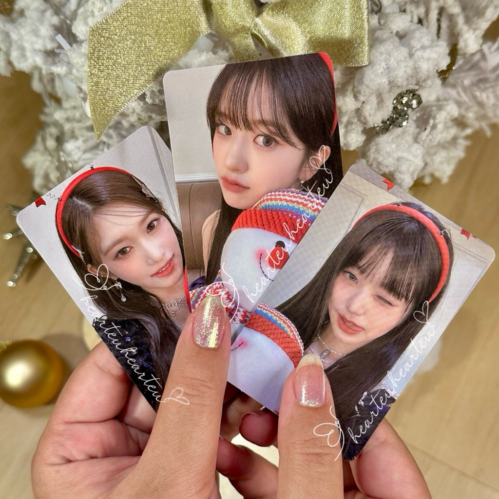 hearteuhearteu — [READY STOCK INA] [OFFICIAL] IVE Jang Wonyoung, Ahn Yujin, Leeseo Photocard, from P