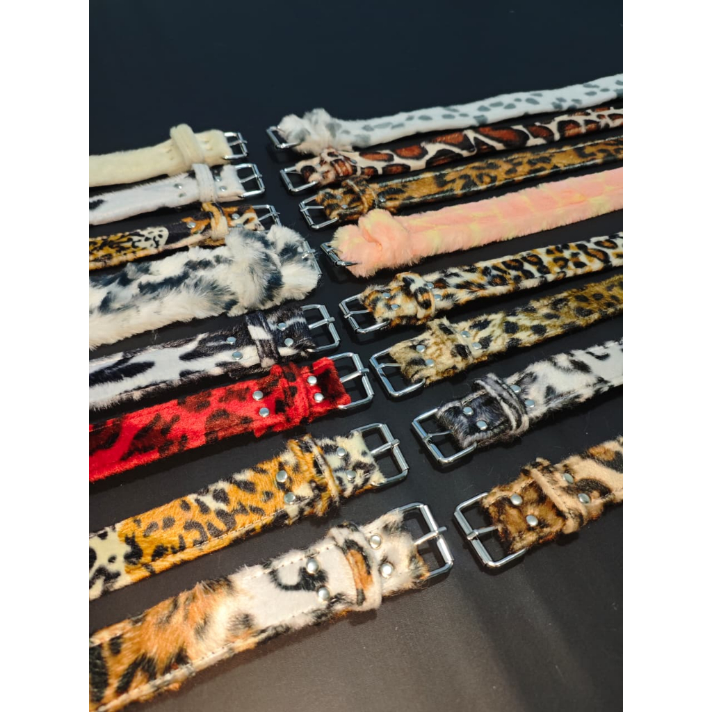 Belt Leopard | Gesper Skena Leopard Unise pria Wanita