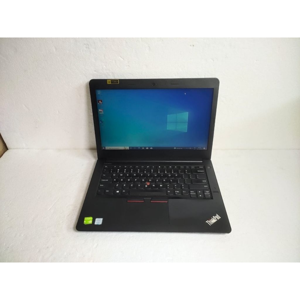 Lenovo thinkpad E470 core i7-7500U Ram 8GB ssd 512GB layar full hd vga nvidia 940mx plus intel hd(do
