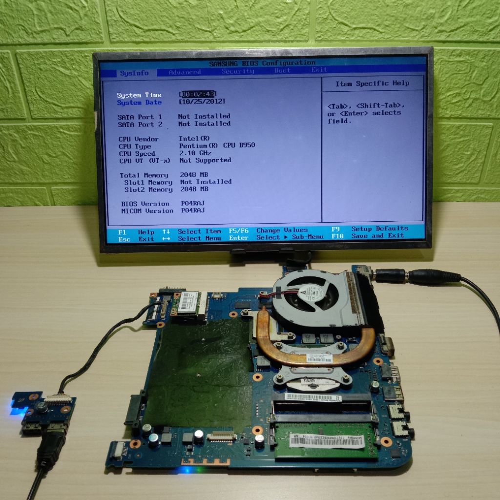 Motherboard Mainboard Mobo Mesin Normal Laptop Samsung NP300 NP300E NP300E4C NP300E4X NP300E4Z