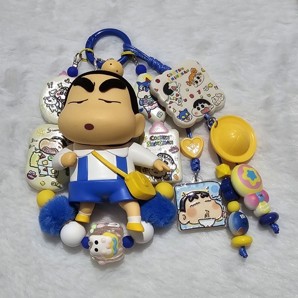 bag charm gantungan kunci ganci sinchan