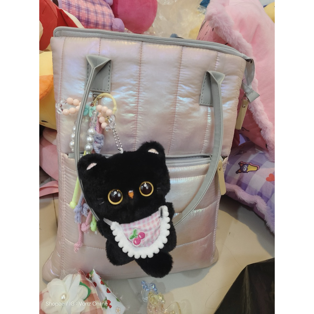 KEYCHAIN GANTUNGAN KUNCI KUCING CAT BUNYI