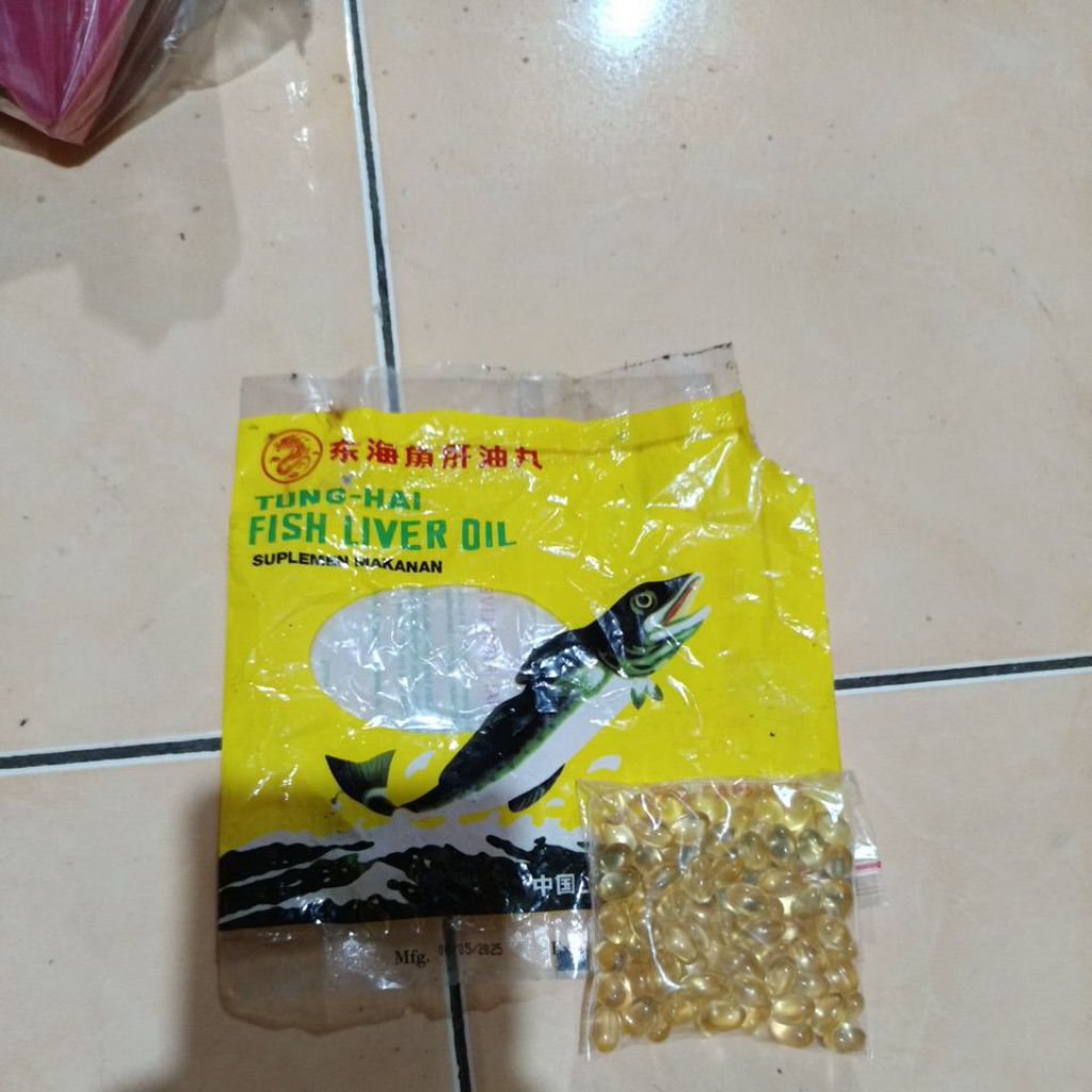 minyak ikan/suplemen makanan