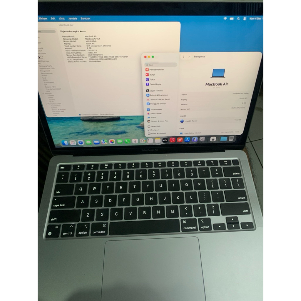 MacBook Air M1 2020 8/256