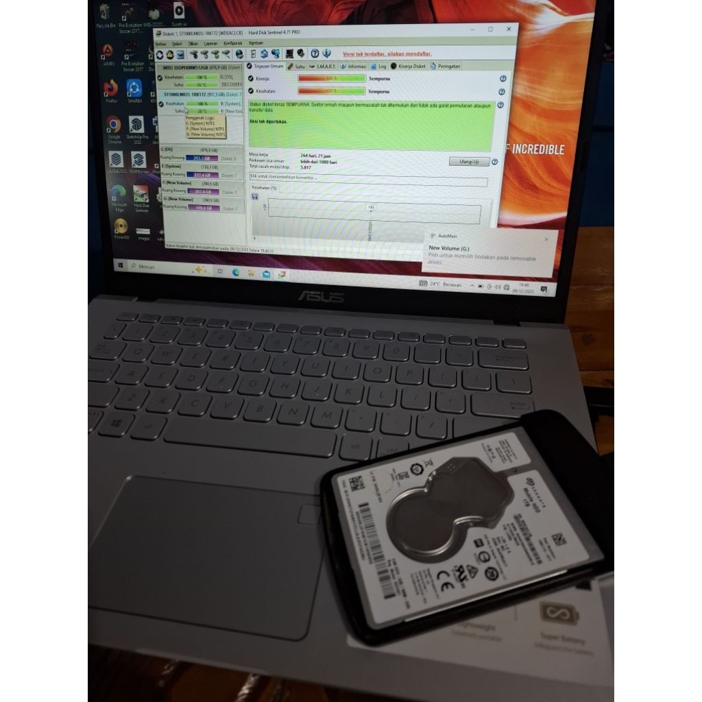 HARDISK BEKAS LAPTOP 1TB
