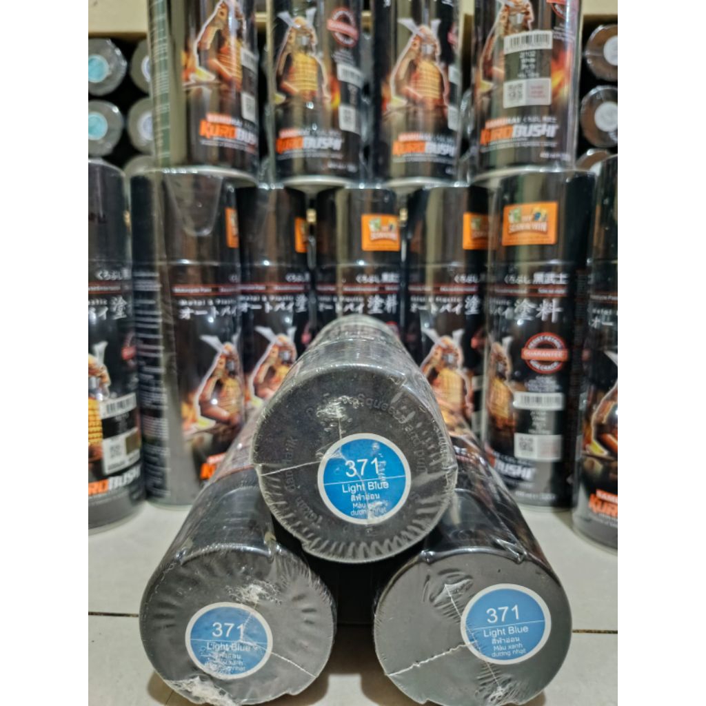 Pilok Pilox Cat Semprot Samurai Light Blue 371 Cat Semprot Samurai Paint‎