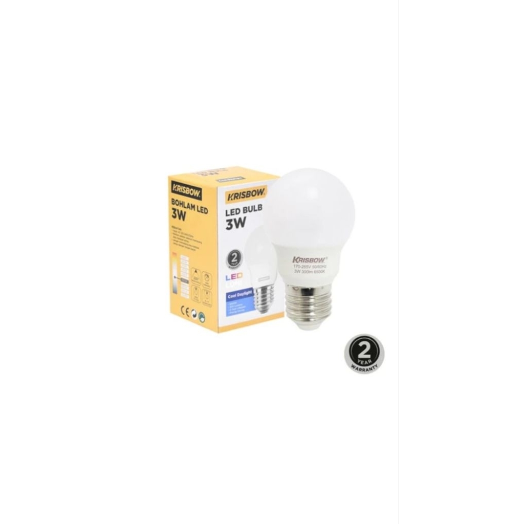 KRISBOW Lampu LED 3 Watt