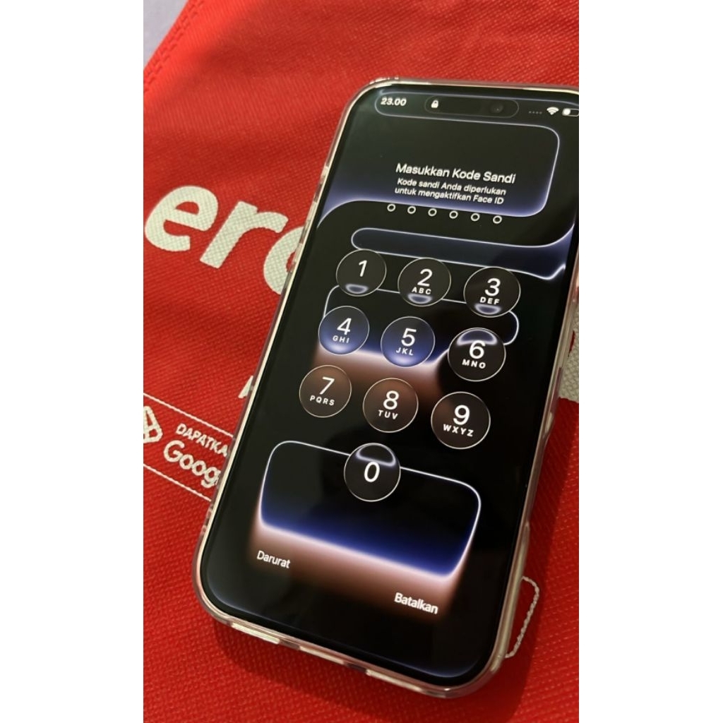 iphone 17 promax 256gb like new ibox garansi masih aktif tanpa minus bebas reset